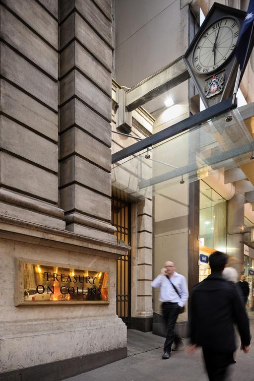 Hotel Treasury On Collins Melbourne Zewnętrze zdjęcie
